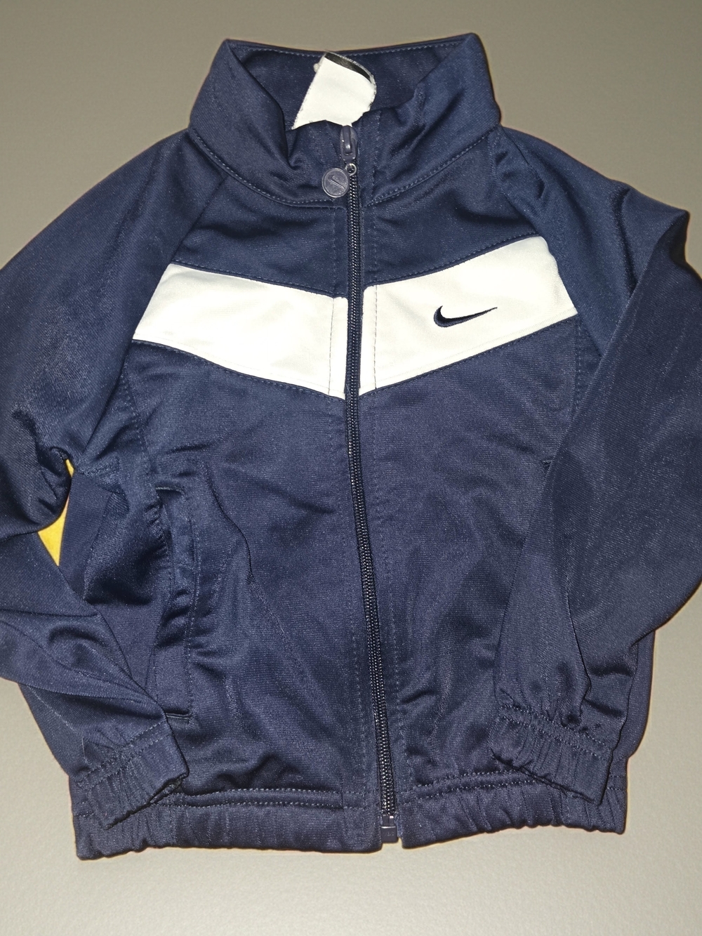 Nike Kids Navy and White Puffer Jacket